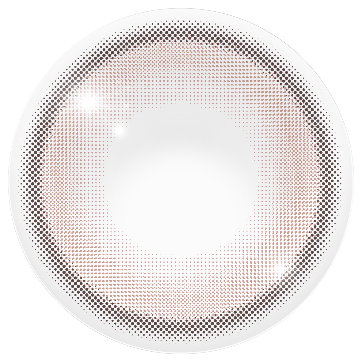 rom'u MOTTLE PEACH 1 Day Colour Contact Lenses Canada