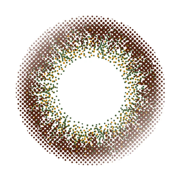 ENVIE Olive Brown daily disposable natural look lenses