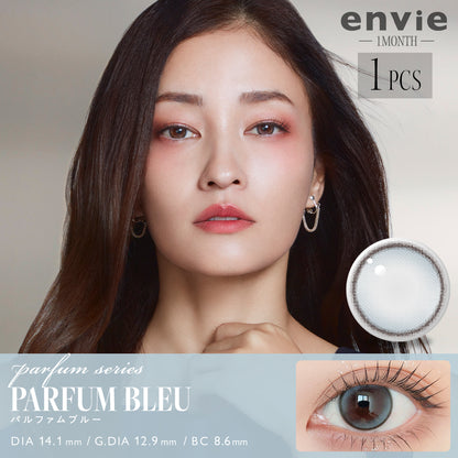 ENVIE Parfum Bleu monthly color contact lenses Japan