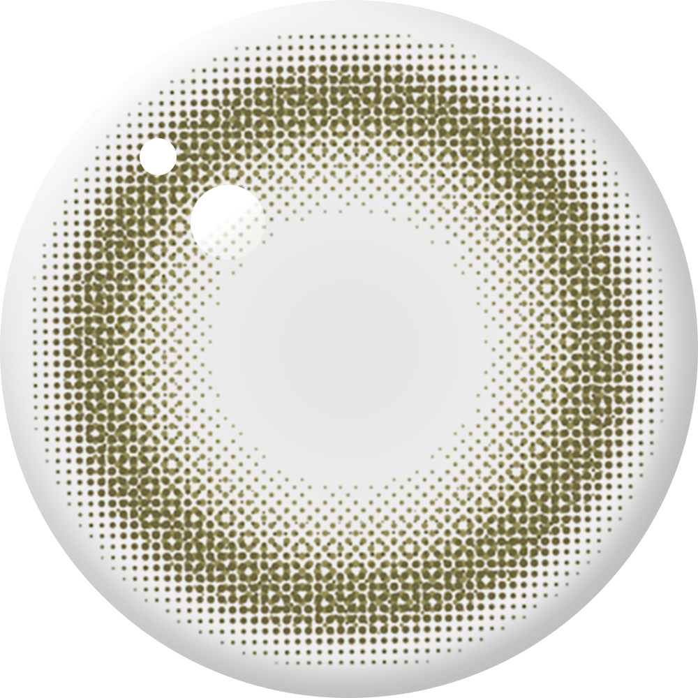 ENVIE Minuit Moss daily disposable lenses refined moss tone