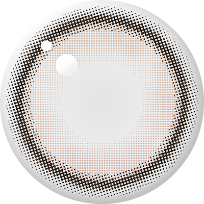 ENVIE Parfum Roze contact lens close up soft rose tone