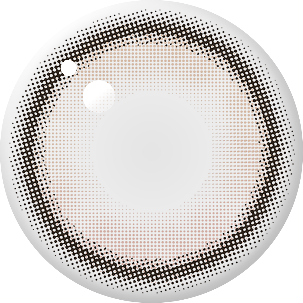 ENVIE Parfum Roze contact lens close up rose tone