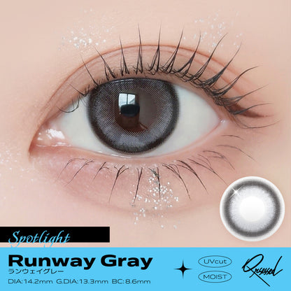 Qrsessed Runaway Gray Daily Color Contact Lenses Canada
