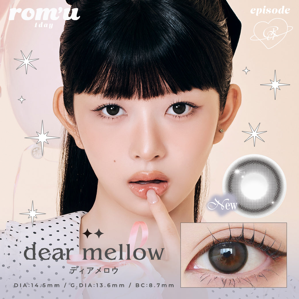rom'u DEAR MELLLOW 1 Day Colour Contact Lenses Canada