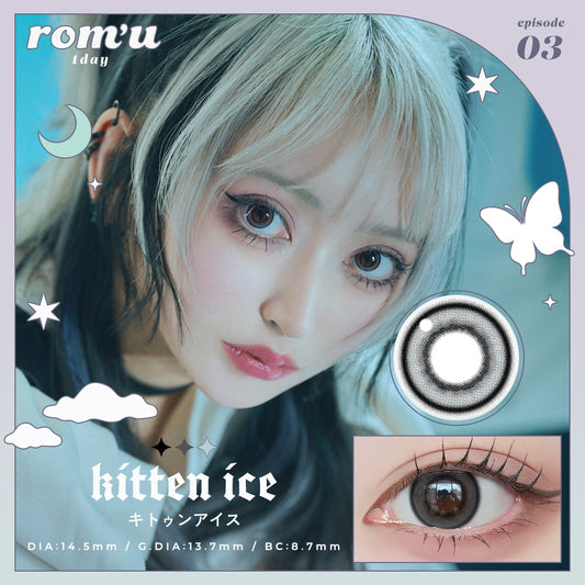 rom'u HITTEN ICE 1 Day Colour Contact Lenses Canada