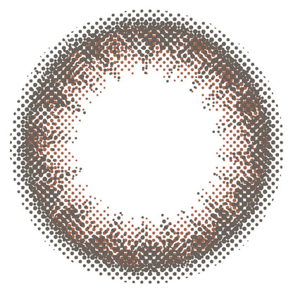 ENVIE Maroon Black contact lens close up classic black tone