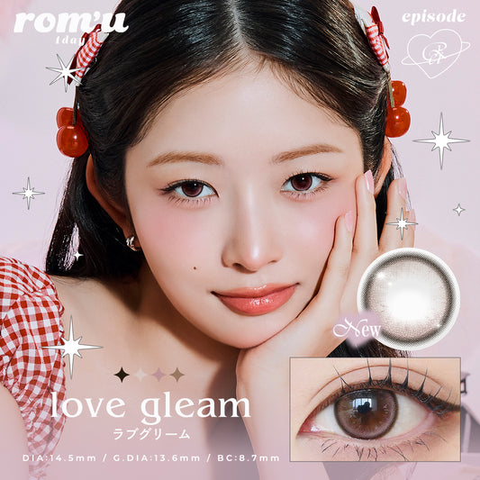 rom'u LOVE GLEAM 1 Day Colour Contact Lenses Canada