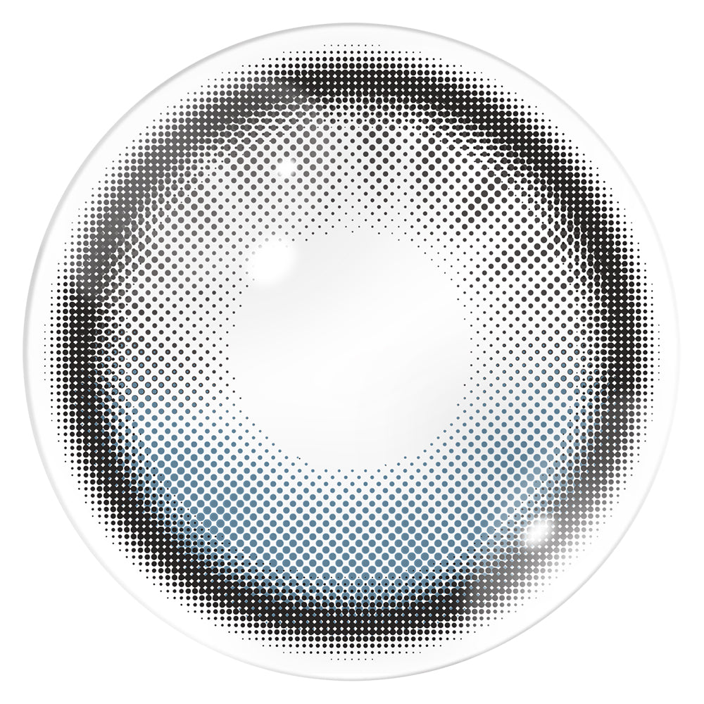 Mifée Charm Blue Daily Color Contact Lenses Canada