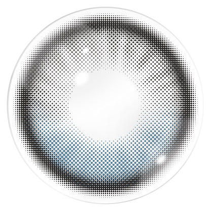 Mifée Charm Blue Daily Color Contact Lenses Canada
