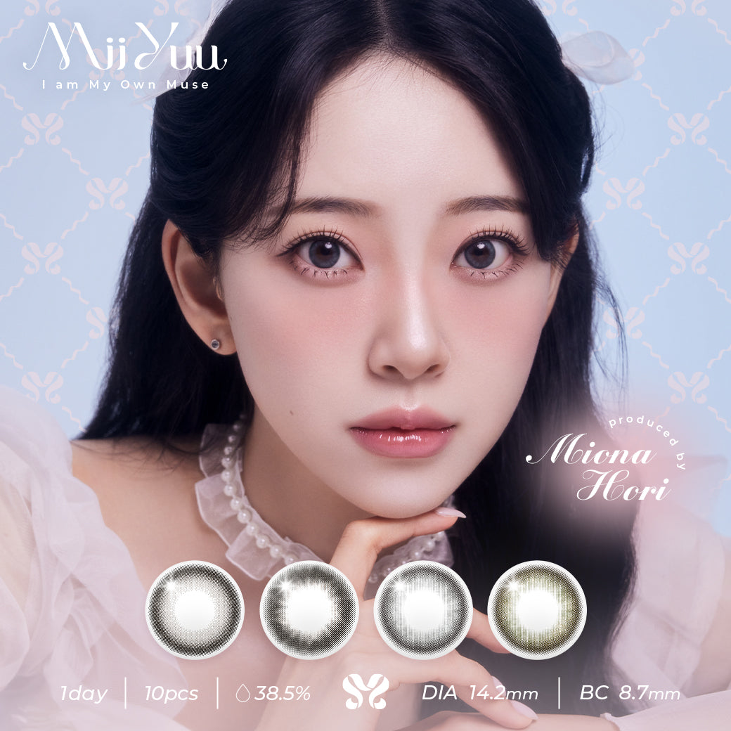 MiiYuu Lina Blue Daily Color Contact Lenses Canada