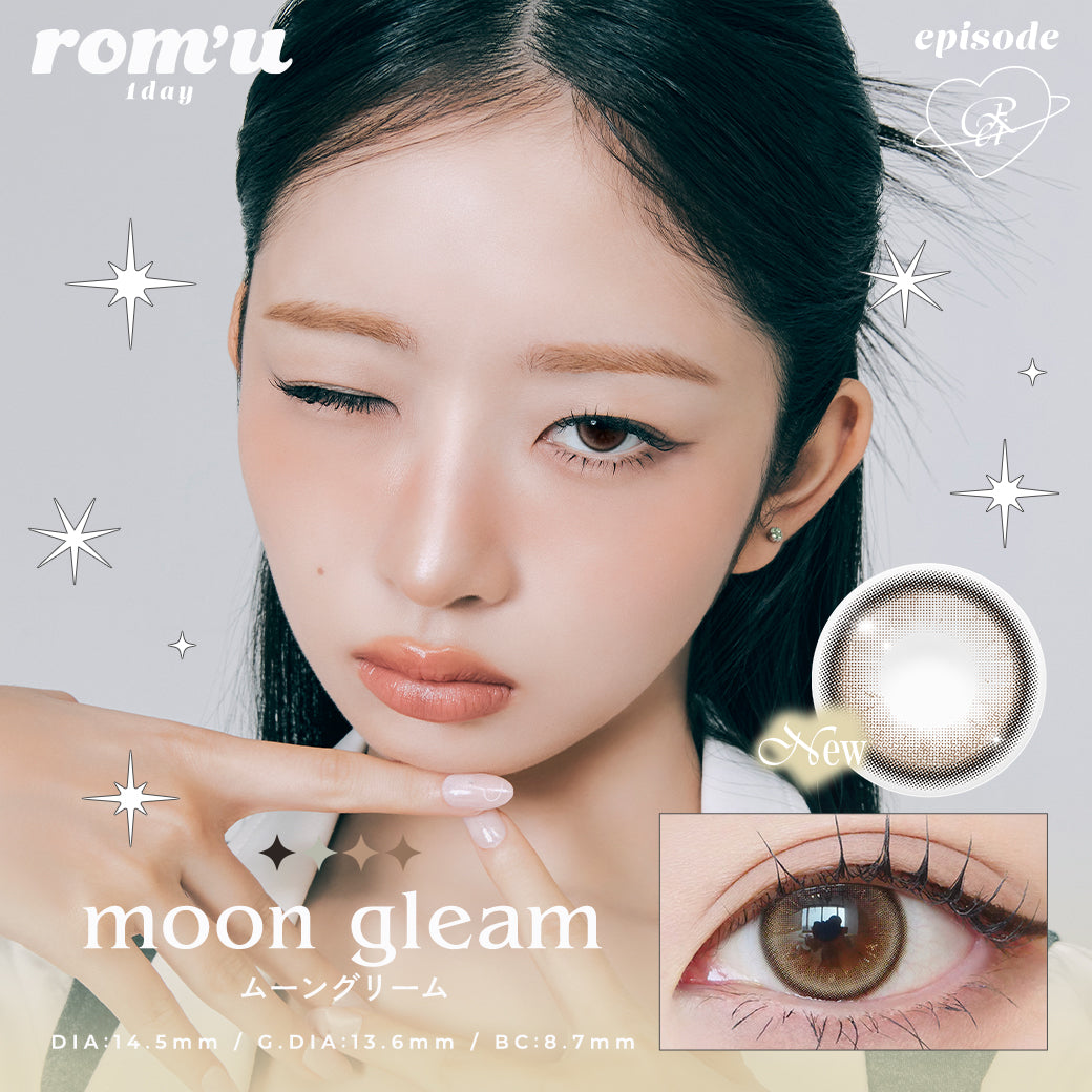 rom'u MOON GLEAM 1 Day Colour Contact Lenses Canada