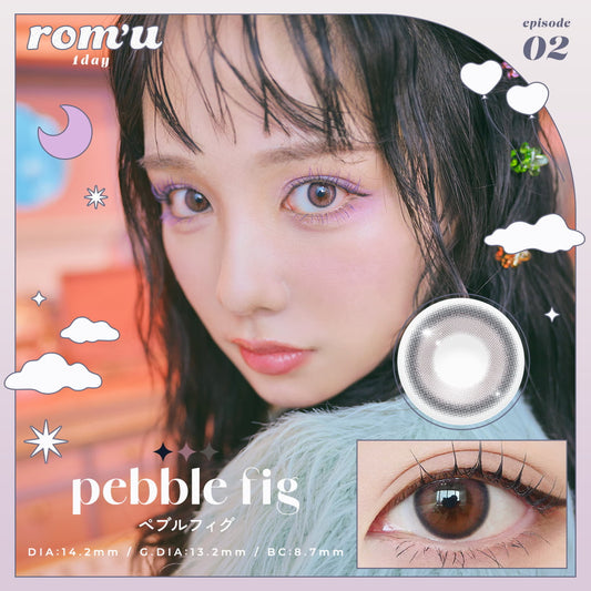 rom'u PEBBLE FIG 1 Day Colour Contact Lenses Canada