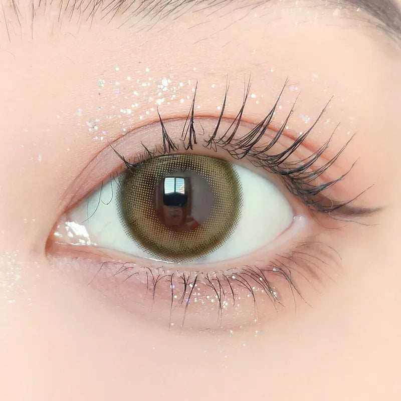 ENVIE Perim Honey honey golden color contacts natural brightness