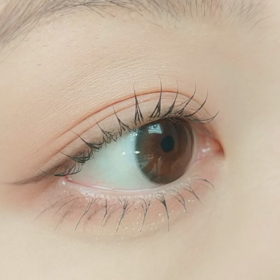 ENVIE Maroon Black daily disposable lenses natural enlargement eye effect visual