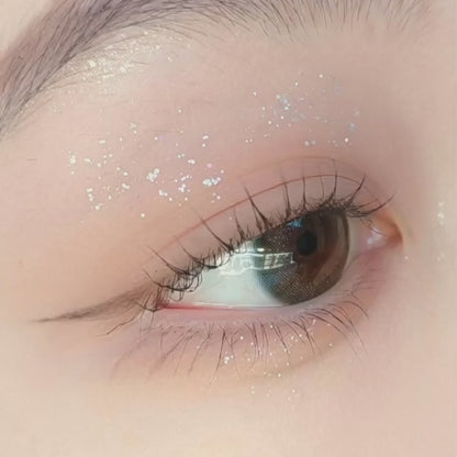 ENVIE Minuit Indigo daily disposable lenses radiant effect eye effect visual video display mp4