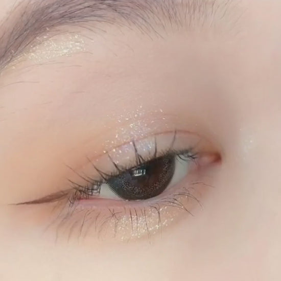 ENVIE Champagne Gray daily disposable lenses elegant enhancement eye effect visual display MP4 Video