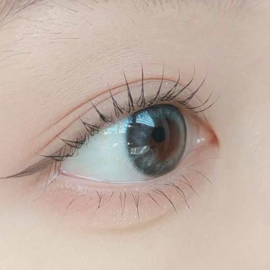 ENVIE Muuce Ash daily disposable lenses soft blur rim eye effect display