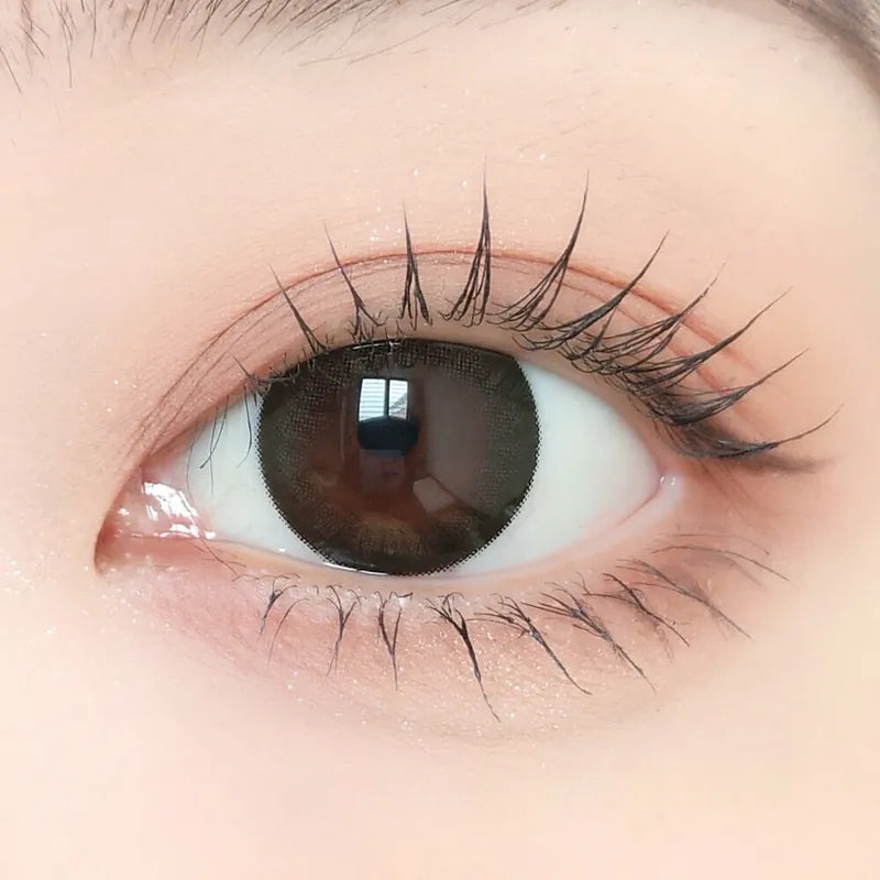 ENVIE Sharp Black black color contacts defined rim